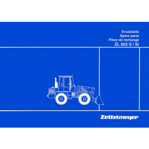 Zettelmeyer ZL802S und ZL802SI Ersatzteilliste