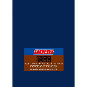 Fiat 1300 und 1500 Ersatzteilkatalog