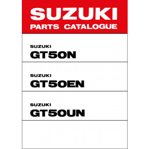 Suzuki GT50N GT50EN GT50UN Parts Catalogue