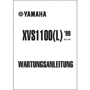 Yamaha XVS1100 (L) Reparaturanleitung