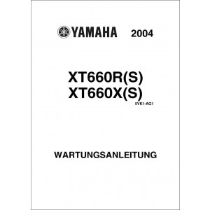 Yamaha XT660R (S) und XT660X (S) Reparaturanleitung