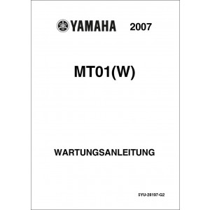 Yamaha MT-01 (W) Reparaturanleitung
