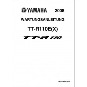 Yamaha TT-R110E (X) Reparaturanleitung