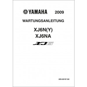 Yamaha XJ6N (Y) und XJ6NA Reparaturanleitung