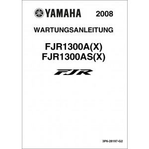 Yamaha FJR1300A (X) und  FJR1300AS (X) Reparaturanleitung