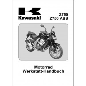Kawasaki Z750 und Z750 ABS Reparaturanleitung