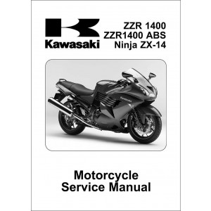 Kawasaki Ninja ZX-14 ZZR1400 & ZZR1400 ABS Service Manual