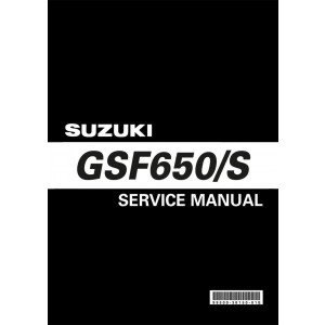 Suzuki GSF600S & GSF600 MY2005 Service Manual