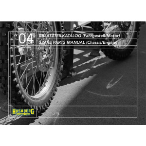 Husaberg Motor und Fahrgestell MY2004 Ersatzteilkatalog