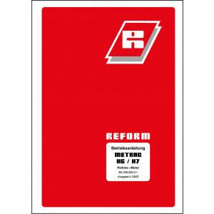 Reform Metrac H6 und Metrac H7 Betriebsanleitung