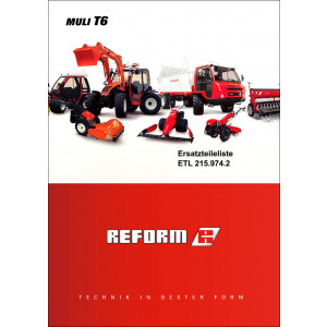 Reform Muli T6 Ersatzteilliste
