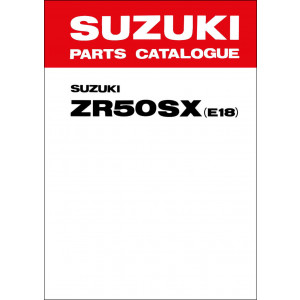 Suzuki ZR50SX Parts Catalogue