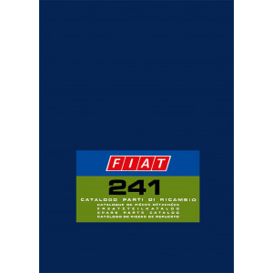 Fiat 241 Ersatzteilkatalog