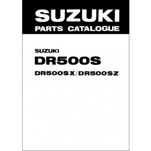 Suzuki DR500S MY1981-1982 Parts Catalogue