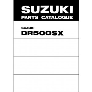 Suzuki DR500S Parts Catalogue