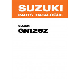 Suzuki GN125Z Parts Catalogue