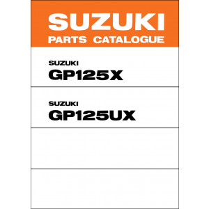 Suzuki GP125 & GP125U MY1981 Parts Catalogue