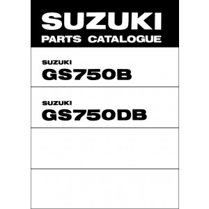 Suzuki GS750 & GS750D Parts Catalogue