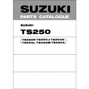 Suzuki TS250 Parts Catalogue
