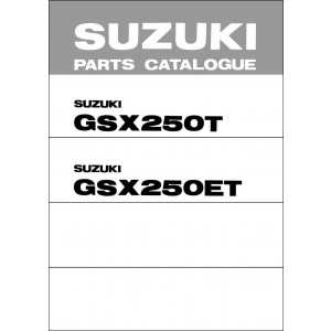 Suzuki GSX250 & GSX250E Parts Catalogue