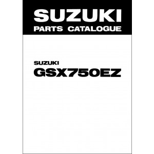 Suzuki GSX750E Parts Catalogue
