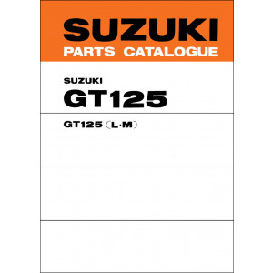 Suzuki GT125 Parts Catalogue