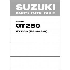 Suzuki GT250 Parts Catalogue