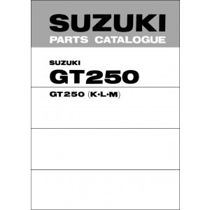 Suzuki GT250 MY1973-1975 Parts Catalogue