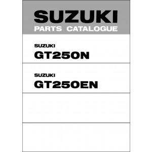 Suzuki GT250N & GT250EN Parts Catalogue