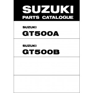 Suzuki GT500A & GT500B Parts Catalogue