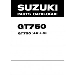 Suzuki GT750 MY1972-1975 Parts Catalogue