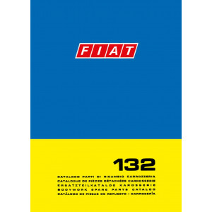 Fiat 132 Karosserie Ersatzteilkatalog
