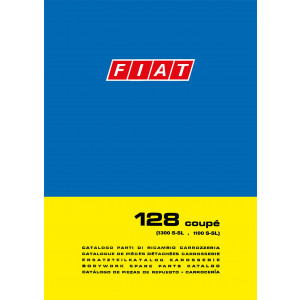 Fiat 128 Coupé (1300 S-SL & 1100 S-SL) Karosserie Ersatzteilkatalog