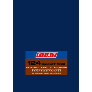 Fiat 124 Special T1600 Ersatzteilkatalog