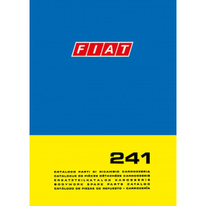 Fiat 241 Karosserie Ersatzteilkatalog