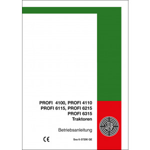Steyr 4100 Profi, 4110 Profi, 6115 Profi, 6125 Profi, 6135 Profi Betriebsanleitung