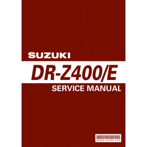 Suzuki DR-Z400 & DR-Z400E Service Manual