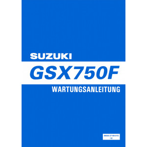 Suzuki GSX750F Reparaturanleitung