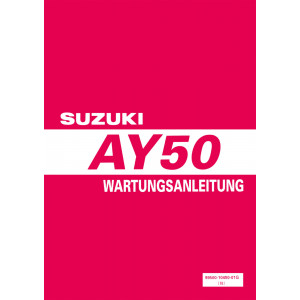 Suzuki AY50 Reparaturanleitung