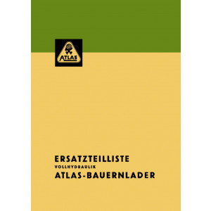 Atlas Bauernlader Vollhydraulik Ersatzteilkatalog