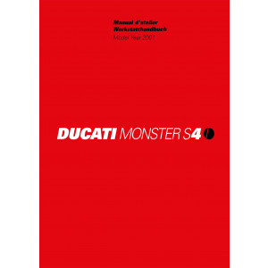 Ducati Monster S4 MY2001 Werkstatthandbuch