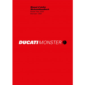 Ducati Monster 1000 MY2003 Werkstatthandbuch