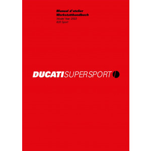 Ducati SuperSport 620 Sport MY2003 Werkstatthandbuch