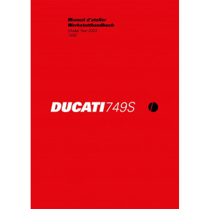 Ducati 749S MY2003 Werkstatthandbuch