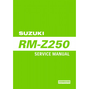 Suzuki RM-Z250 MY2009 Service Manual