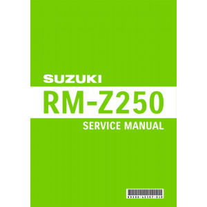 Suzuki RM-Z250 MY2017 Service Manual