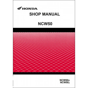 Honda NCW50 Shop Manual