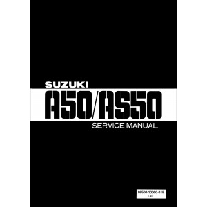 Suzuki A50 & AS50 Service Manuall
