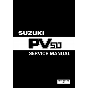 Suzuki PV50 Service Manual