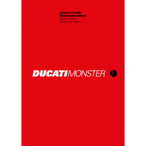 Ducati Monster 900ie MY2000 Workshop Manual